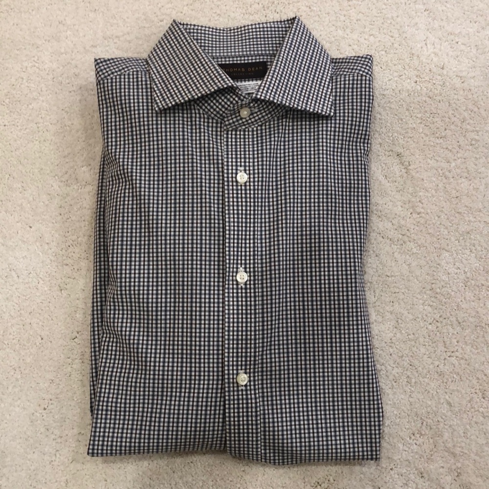 NEW Men’s Thomas Dean Button Down Large